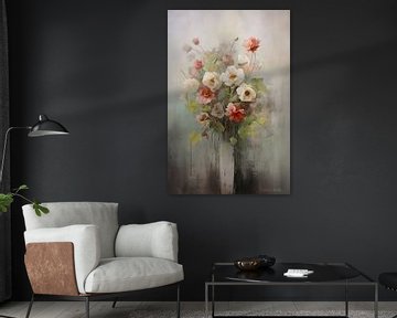 Flower painting by De Mooiste Kunst