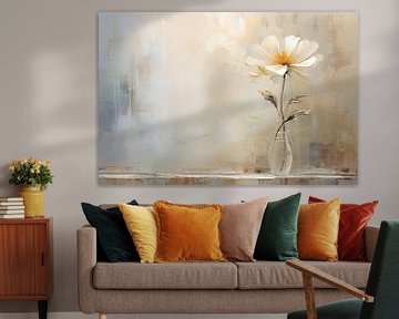 Flower painting by Wonderful Art