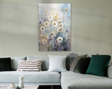 Gemälde mit Blumen 530066 von De Mooiste Kunst