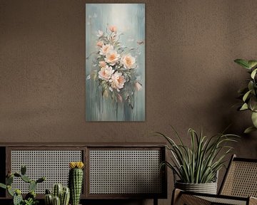 Stilleben mit Blumen von Wunderbare Kunst