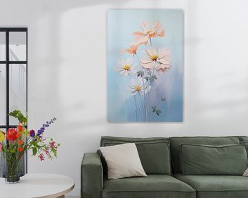 Stilleben mit Blumen von Wunderbare Kunst