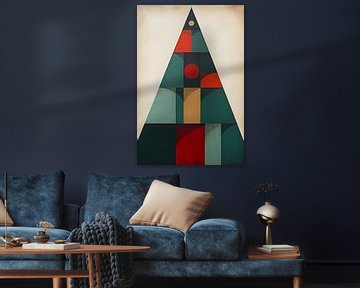 Abstract Blokken Kerstboom van But First Framing
