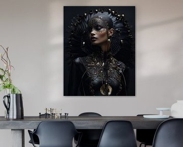 The lady in black by Carla Van Iersel