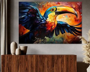 The Toucan : Tropical Bird King by New Future Art Gallery