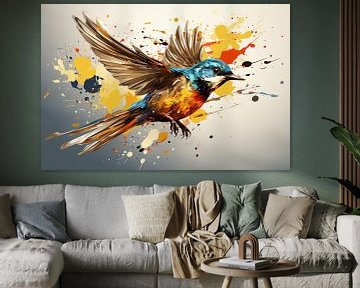 Ansicht aus der Vogelperspektive in Farbe von New Future Art Gallery
