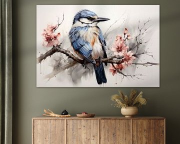 Elegant Bird by New Future Art Gallery