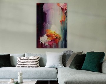 Colourful, modern and abstract