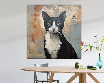 Katze | Katze von Wunderbare Kunst