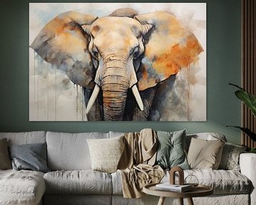Elefant | Elefant von Wunderbare Kunst
