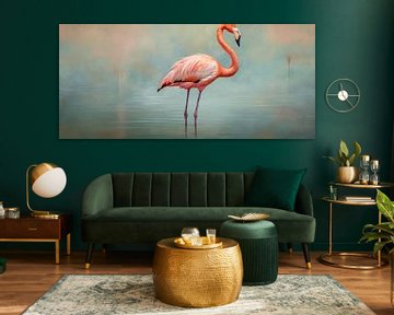 Flamingo | Flamingo von De Mooiste Kunst