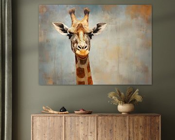Giraffe | Giraffe von Wunderbare Kunst