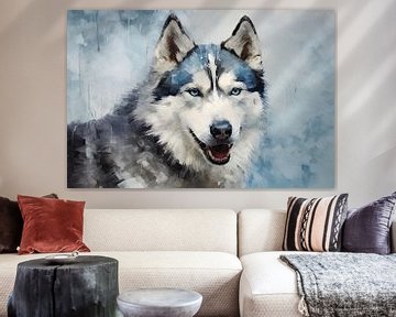 Husky | Husky sur De Mooiste Kunst