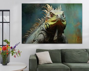 Iguanas by Wonderful Art