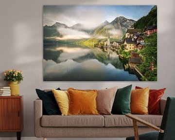 Hallstatt at sunrise by Robin Oelschlegel