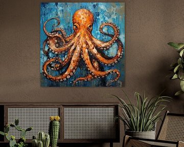 Oktopus | Oktopus von Wunderbare Kunst