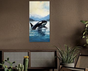 Orca by Wonderful Art
