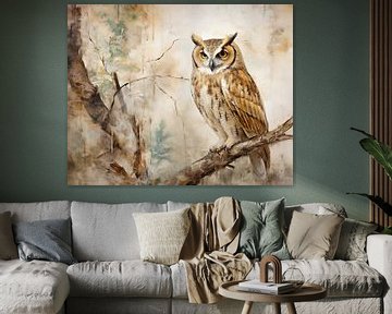 Hibou | Hibou sur De Mooiste Kunst