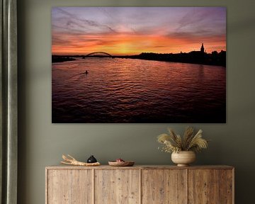 Ville sur la rivière Waal, 2021