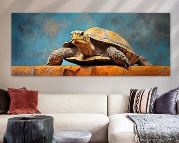 Turtle | Tortoise by De Mooiste Kunst