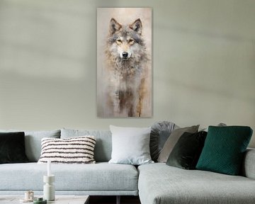 Wolf | Wolf von De Mooiste Kunst