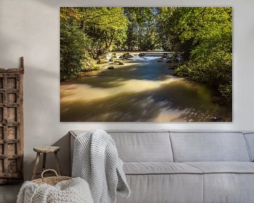 BAYERN : MÜNCHEN - ENGLISCHER GARTEN - EISBACH von Michael Nägele