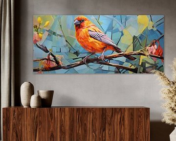 Finches by Wonderful Art
