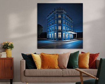 Blue hotel by Gert-Jan Siesling