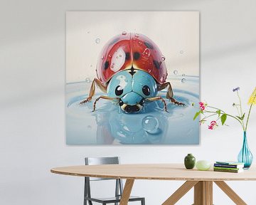 Peindre la coccinelle sur De Mooiste Kunst