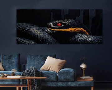 Painting Snake by Wonderful Art