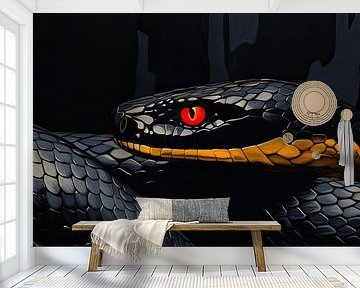 Painting Snake by Wonderful Art