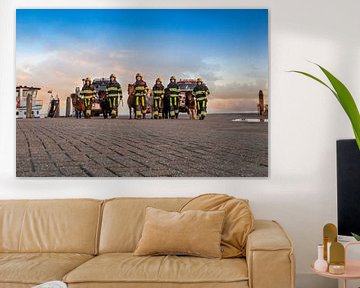 Only the fearless become firefighters von Eilandkarakters Ameland