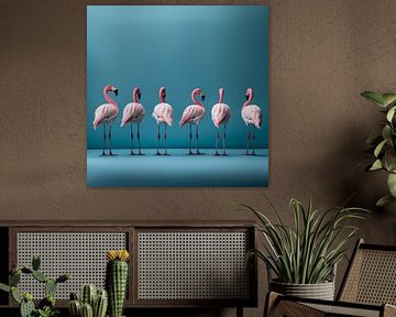 Flamingo meeting van Liv Jongman