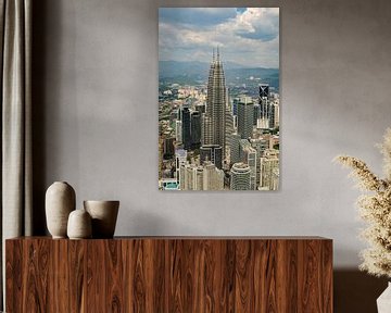 Kuala Lumpur und Petronas towers von Dieter Walther