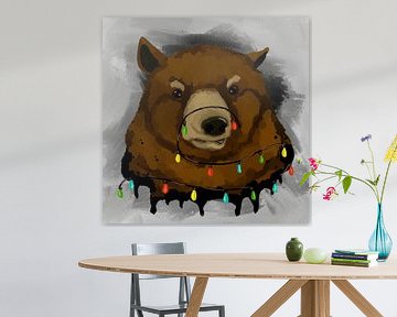 Christmas bear by Antiope33