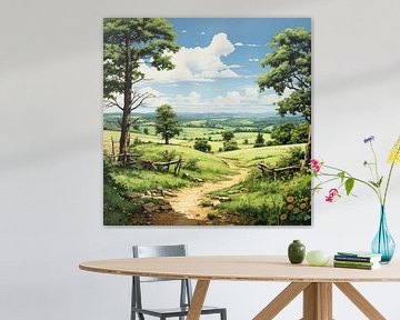 Paysage sur Tableaux ARTEO