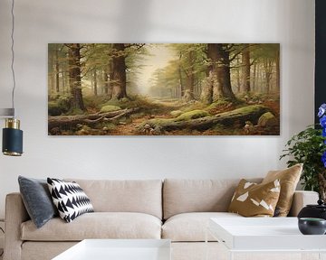 Paysage peint sur Tableaux ARTEO