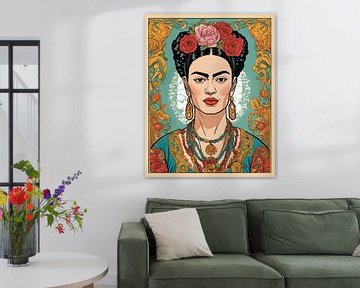 Frida - Portrait sur Digital Corner