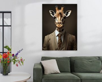 Suit yourself | Giraffe van Eva Lee