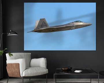 Décollage du Lockheed Martin F-22 Raptor de l'armée de l'air américaine. sur Jaap van den Berg