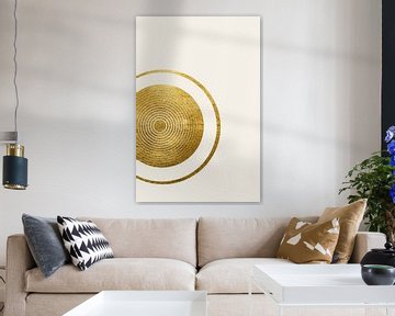 Cercle d'or V sur Lily van Riemsdijk - Art Prints with Color