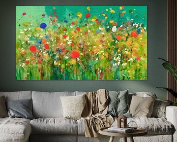 Wilde bloemen van Sabine Schemken