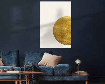 Cercle d'or VII sur Lily van Riemsdijk - Art Prints with Color