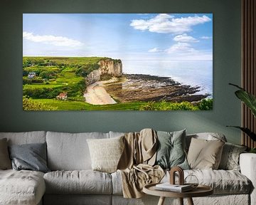 Strand von Vaucottes. Étretat und Fécamp, Normandie von Stefano Orazzini