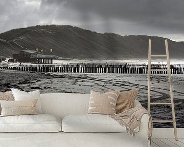 Beach pavilion Zeeuwse Rivièra by MSP Canvas