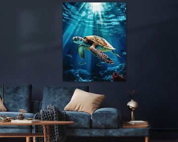 Duiken met zeeschildpadden
