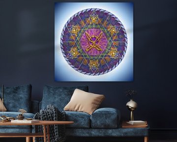 Mandala de cristal - KRYONENERGIE sur SHANA-Lichtpionier