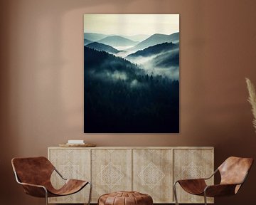 Black Forest from the air by fernlichtsicht