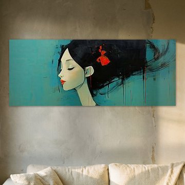 Fröhliche Gemälde von Wunderbare Kunst