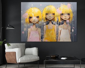 De Drie Meisjes van De Mooiste Kunst