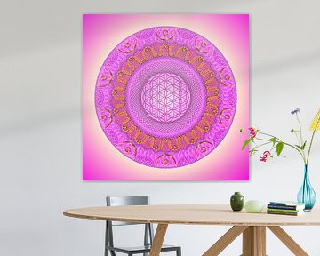 Mandala de cristal-ESCHA'TA=connexion à la conscience du Christ sur SHANA-Lichtpionier